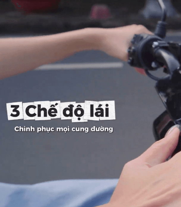 3 CHẾ ĐỘ LÁI LINH HOẠT